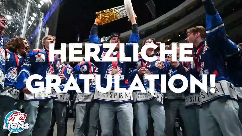 Schweizermeister-Ehrung U17-Elit im Hallenstadion