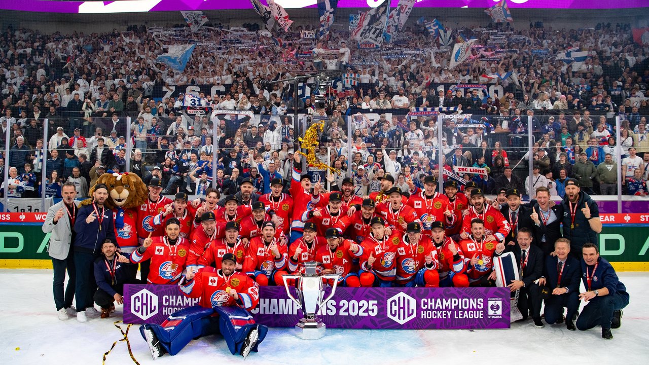 Die ZSC Lions sind CHL-Champions!