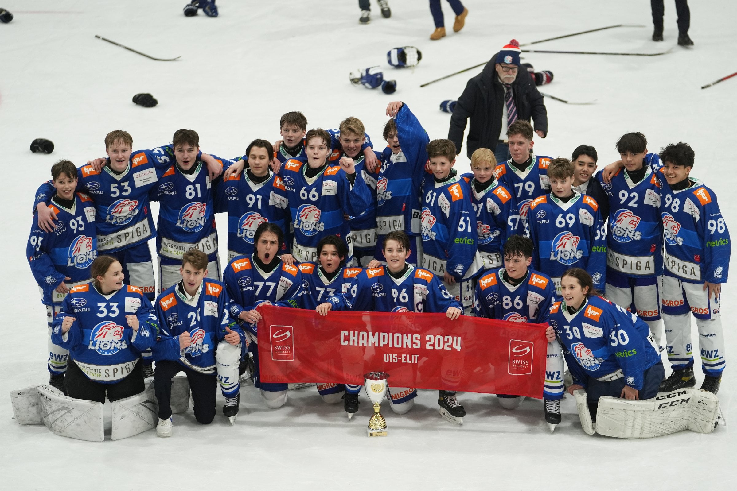 Lions U15-Elit Ist Schweizermeister! | ZSC Lions